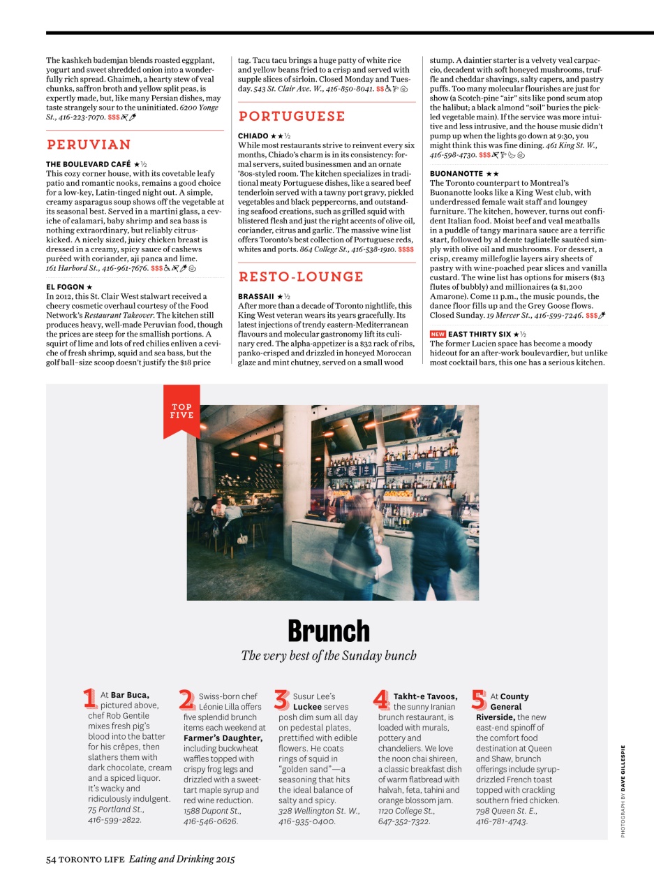 Toronto Life Preview Pages