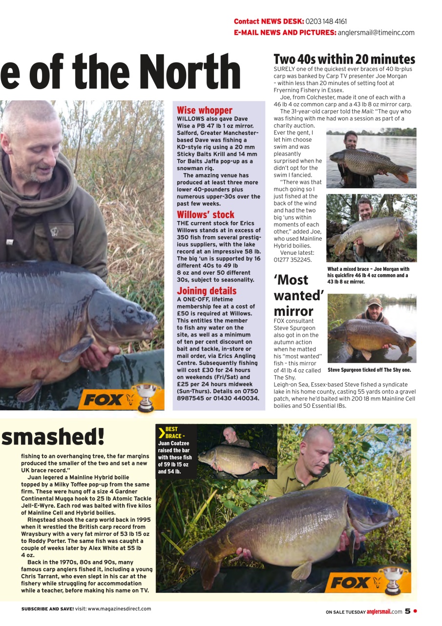 Anglers Mail Preview Pages