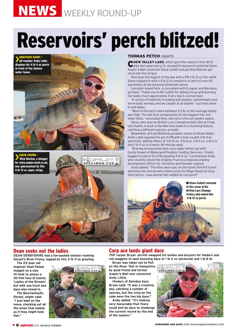 Anglers Mail Preview Pages