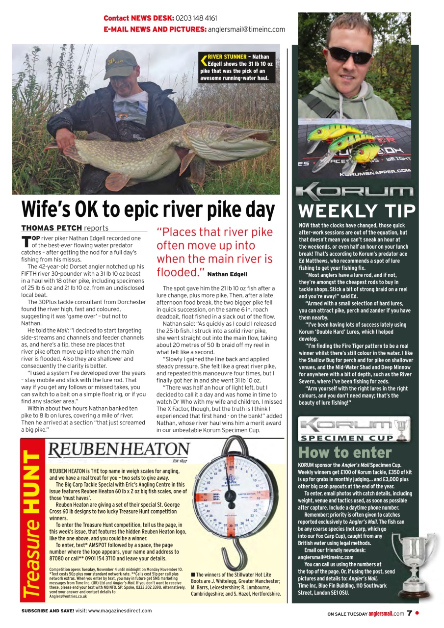 Anglers Mail Preview Pages