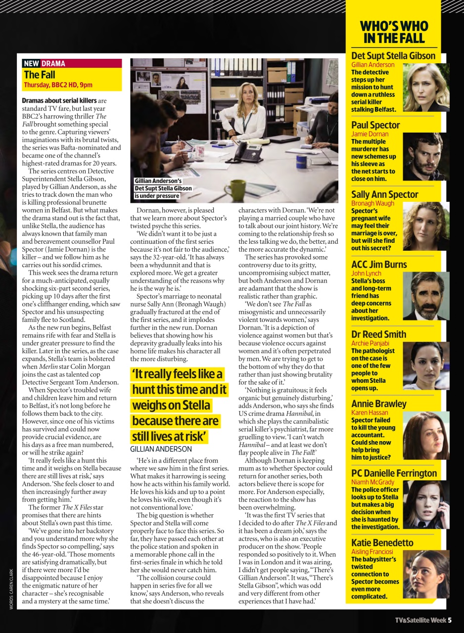 TV & Satellite Week Preview Pages