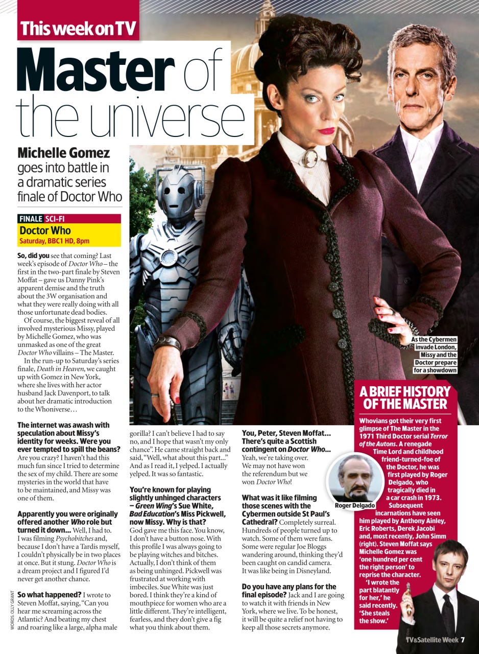 TV & Satellite Week Preview Pages
