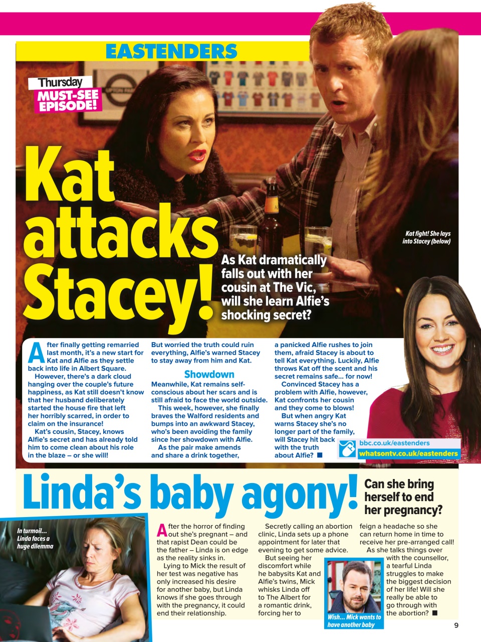 What's on TV Preview Pages