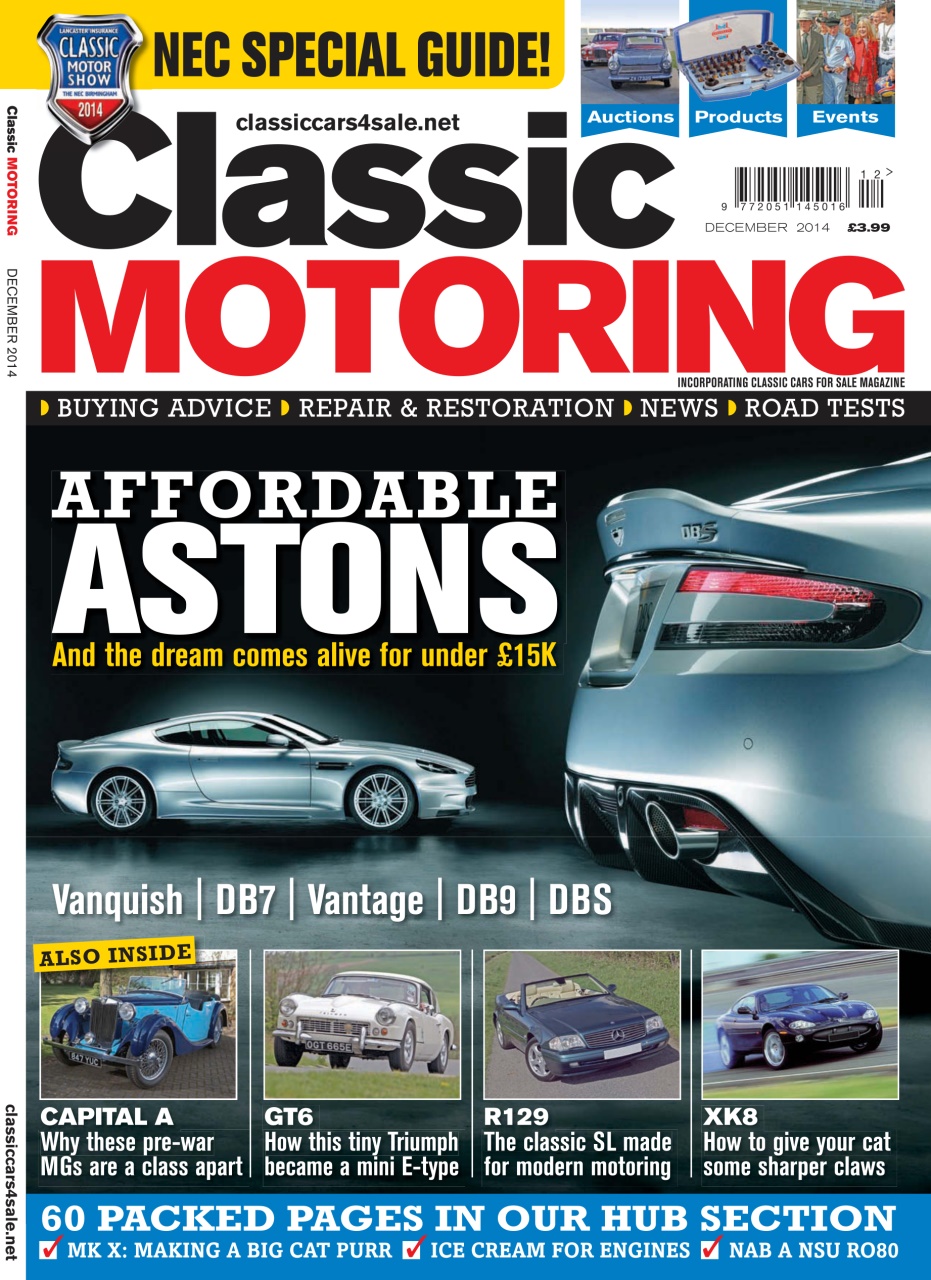 Classic Motoring Preview Pages