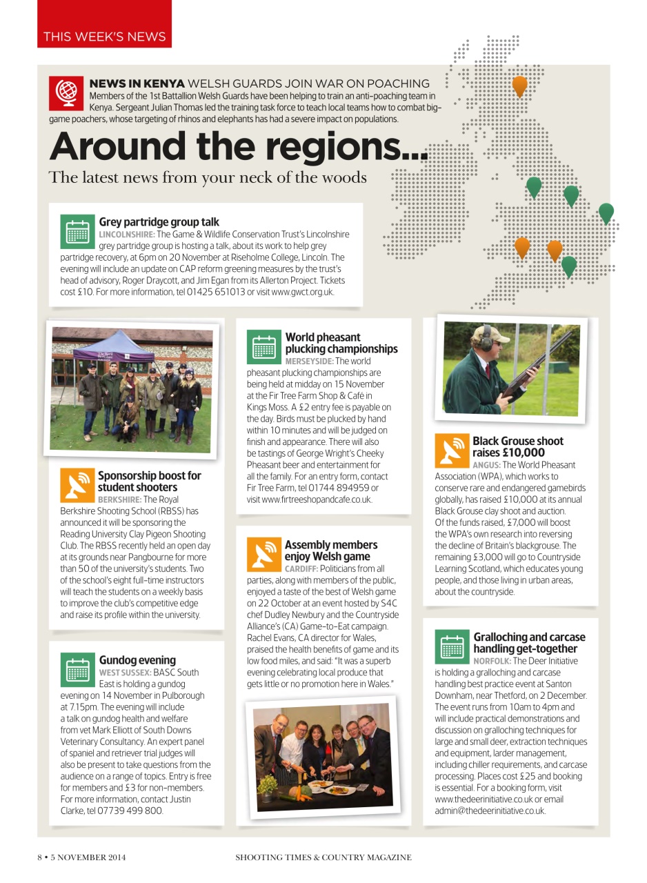 Shooting Times & Country Preview Pages