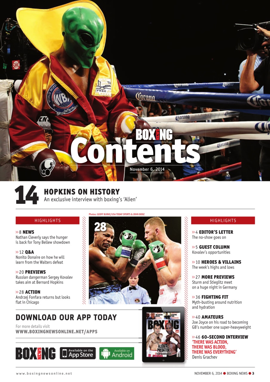 Boxing News Preview Pages