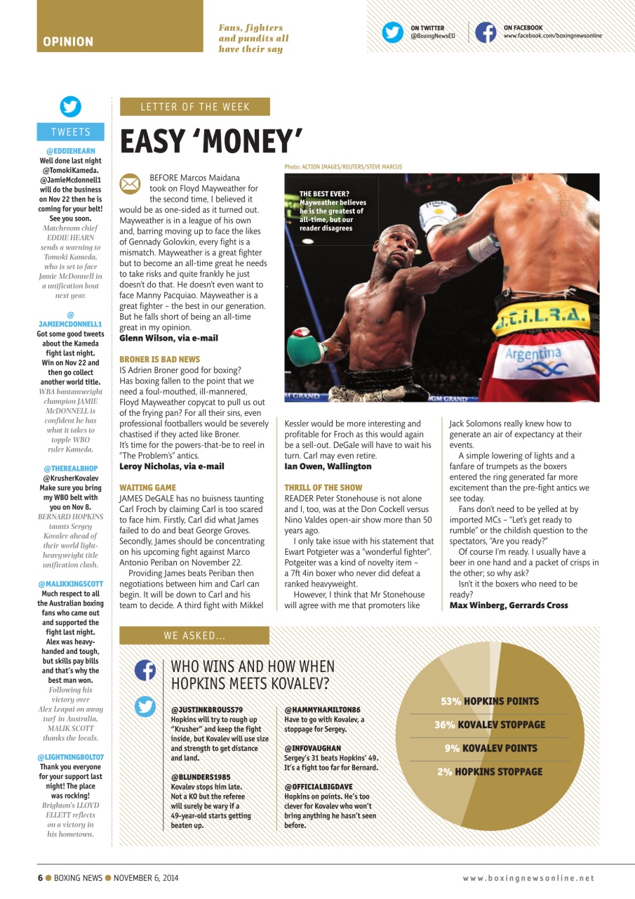 Boxing News Preview Pages