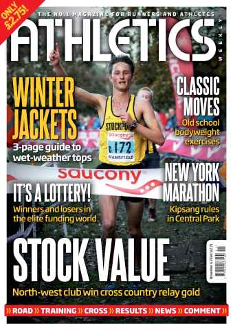 AW – Athletics Weekly Magazine issue 06/11/2014