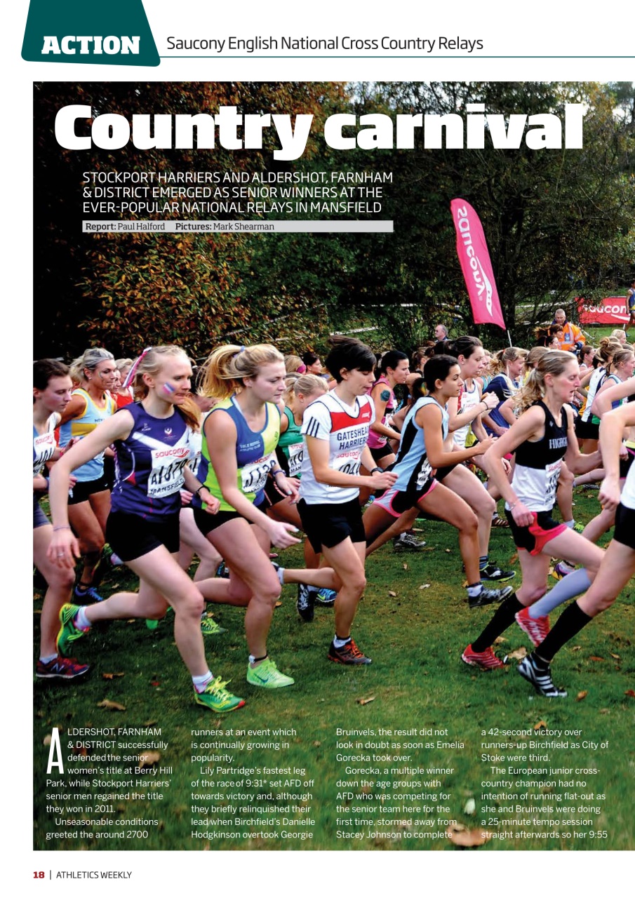 AW – Athletics Weekly Magazine Preview Pages