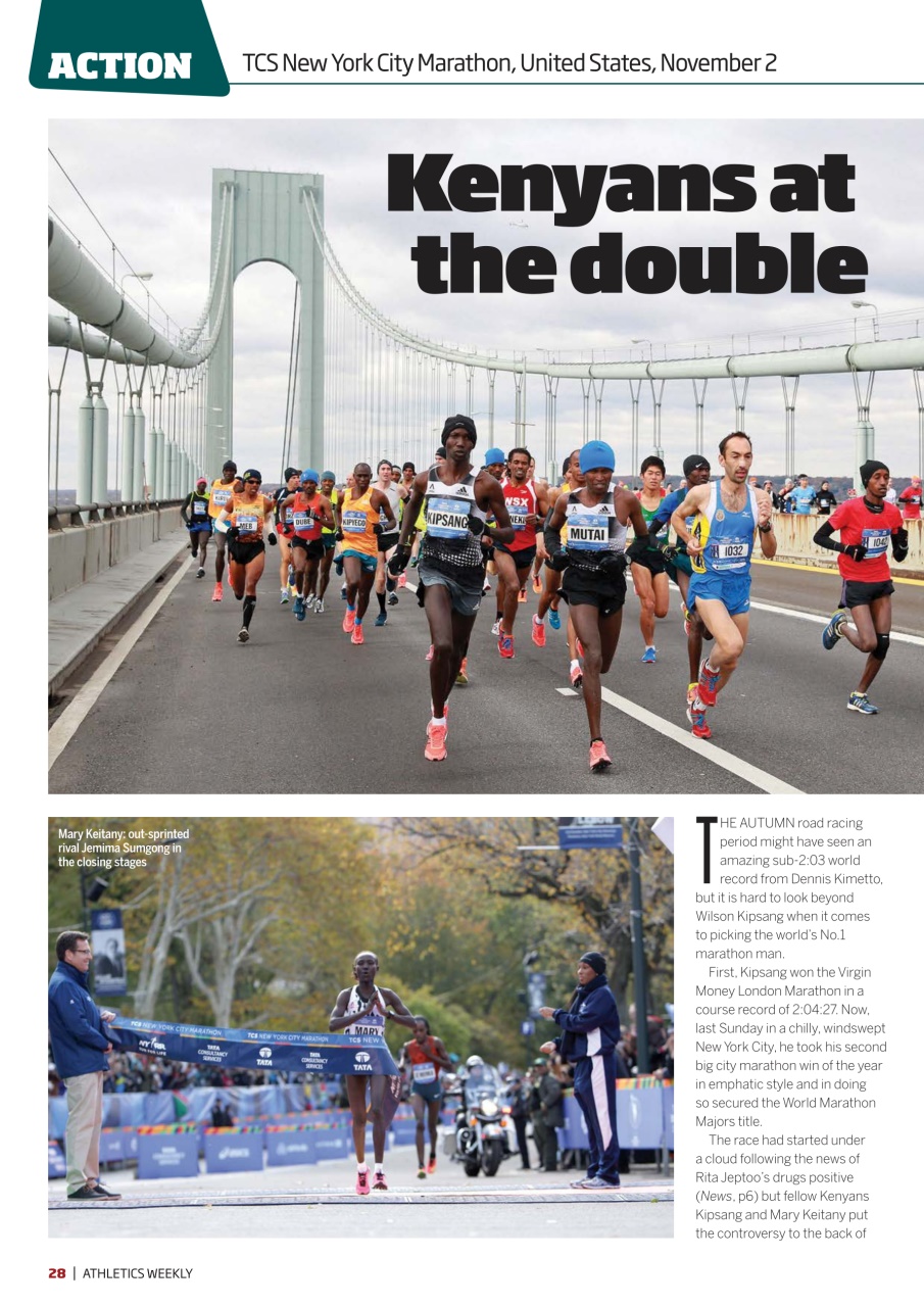 AW – Athletics Weekly Magazine Preview Pages