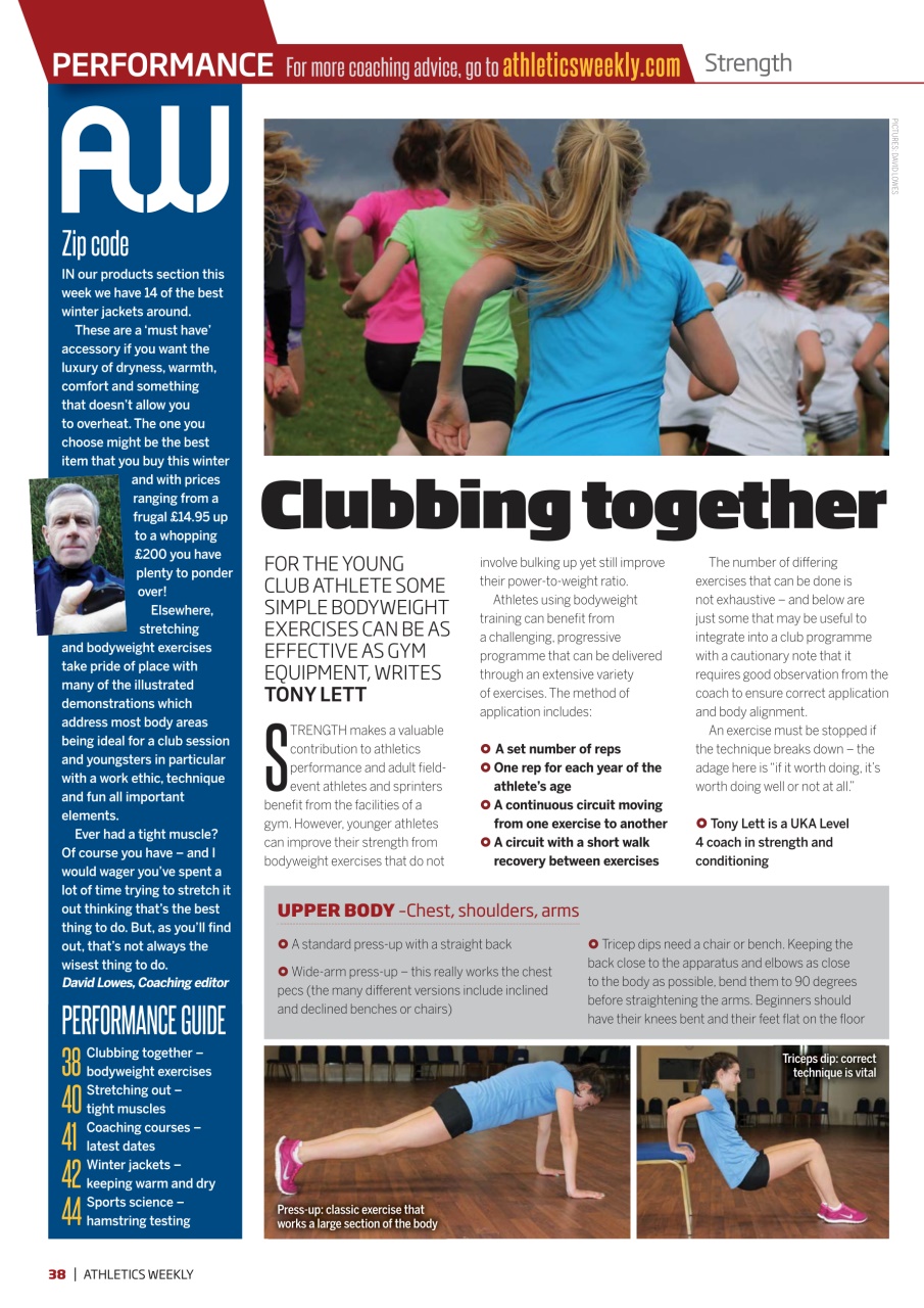 AW – Athletics Weekly Magazine Preview Pages