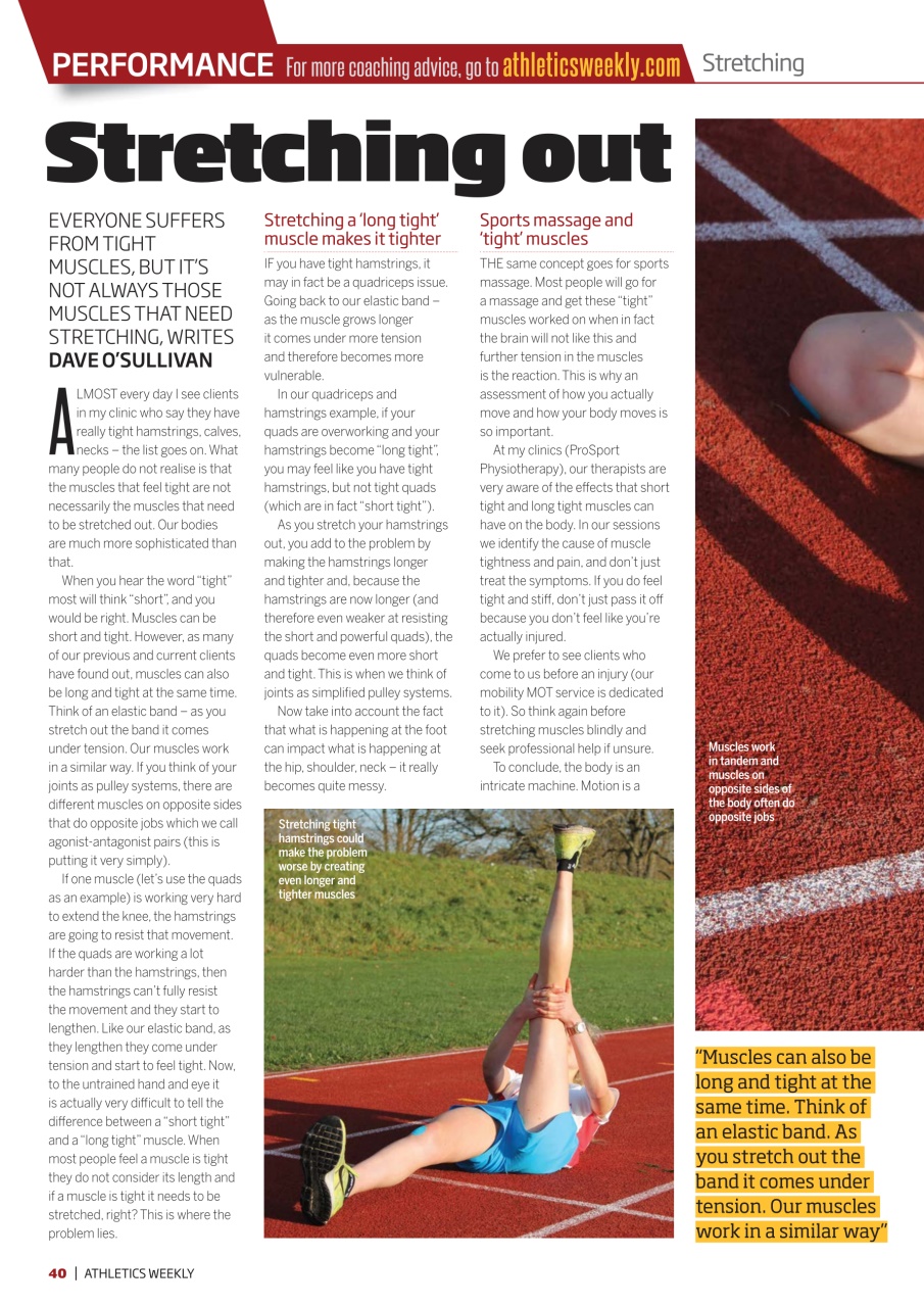 AW – Athletics Weekly Magazine Preview Pages
