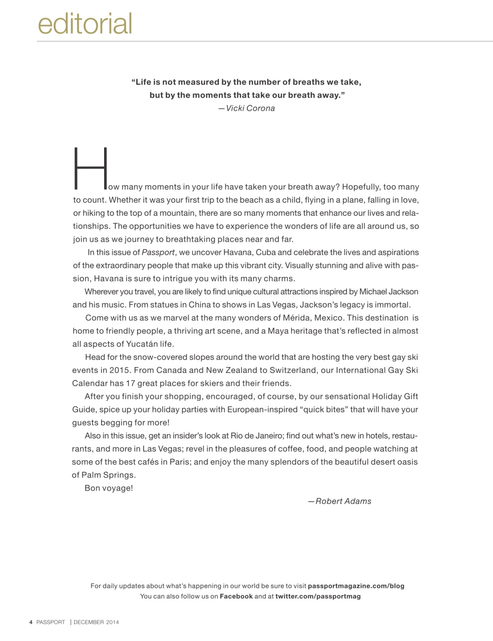 Passport Preview Pages