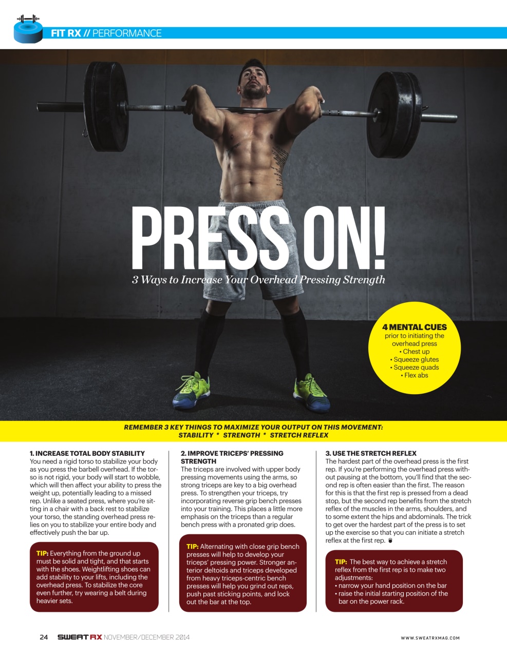 Sweat RX Preview Pages