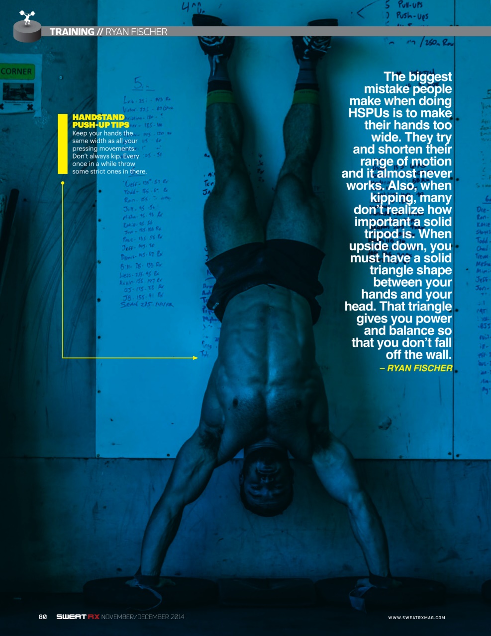 Sweat RX Preview Pages