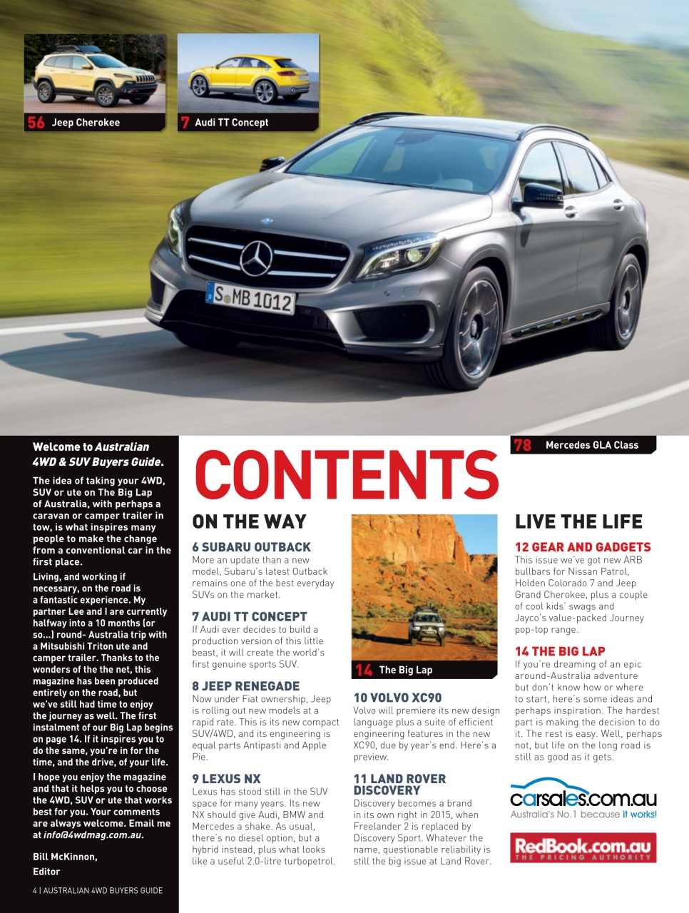 Australian 4WD and SUV Buyers Guide Preview Pages