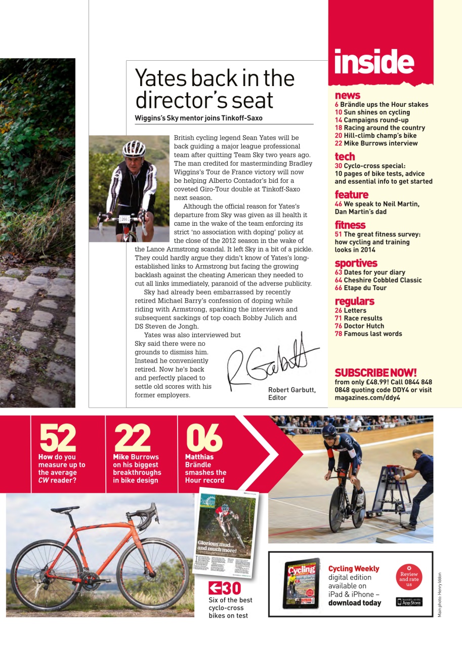 Cycling Weekly Preview Pages