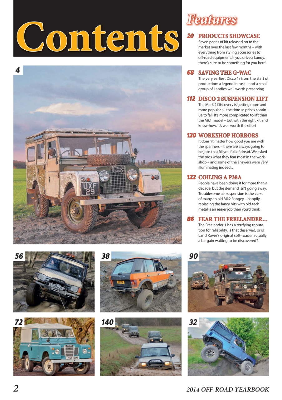 Overlander 4X4 Preview Pages