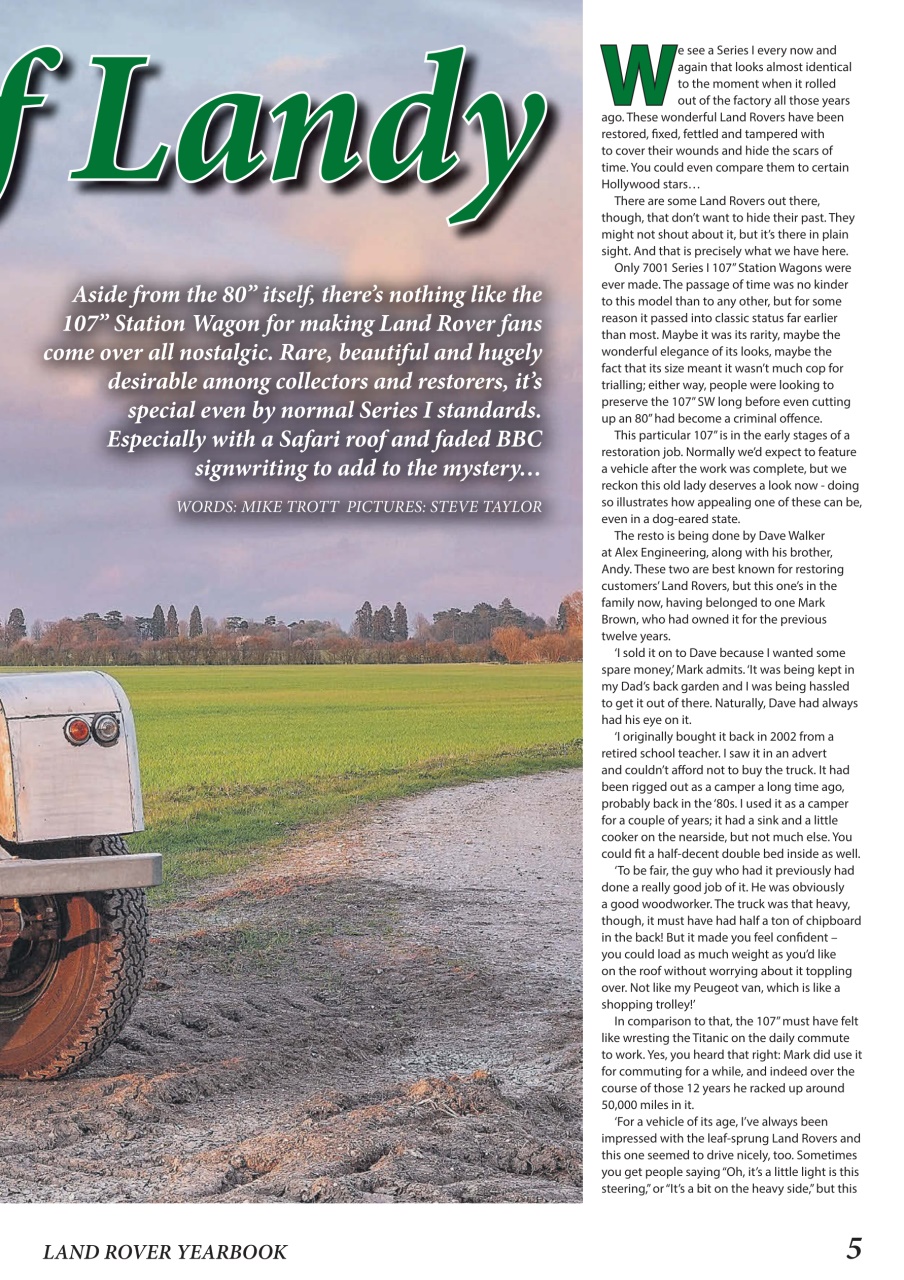 Overlander 4X4 Preview Pages