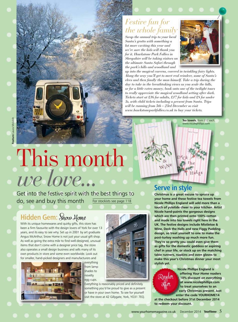 Your Home Magazine Preview Pages