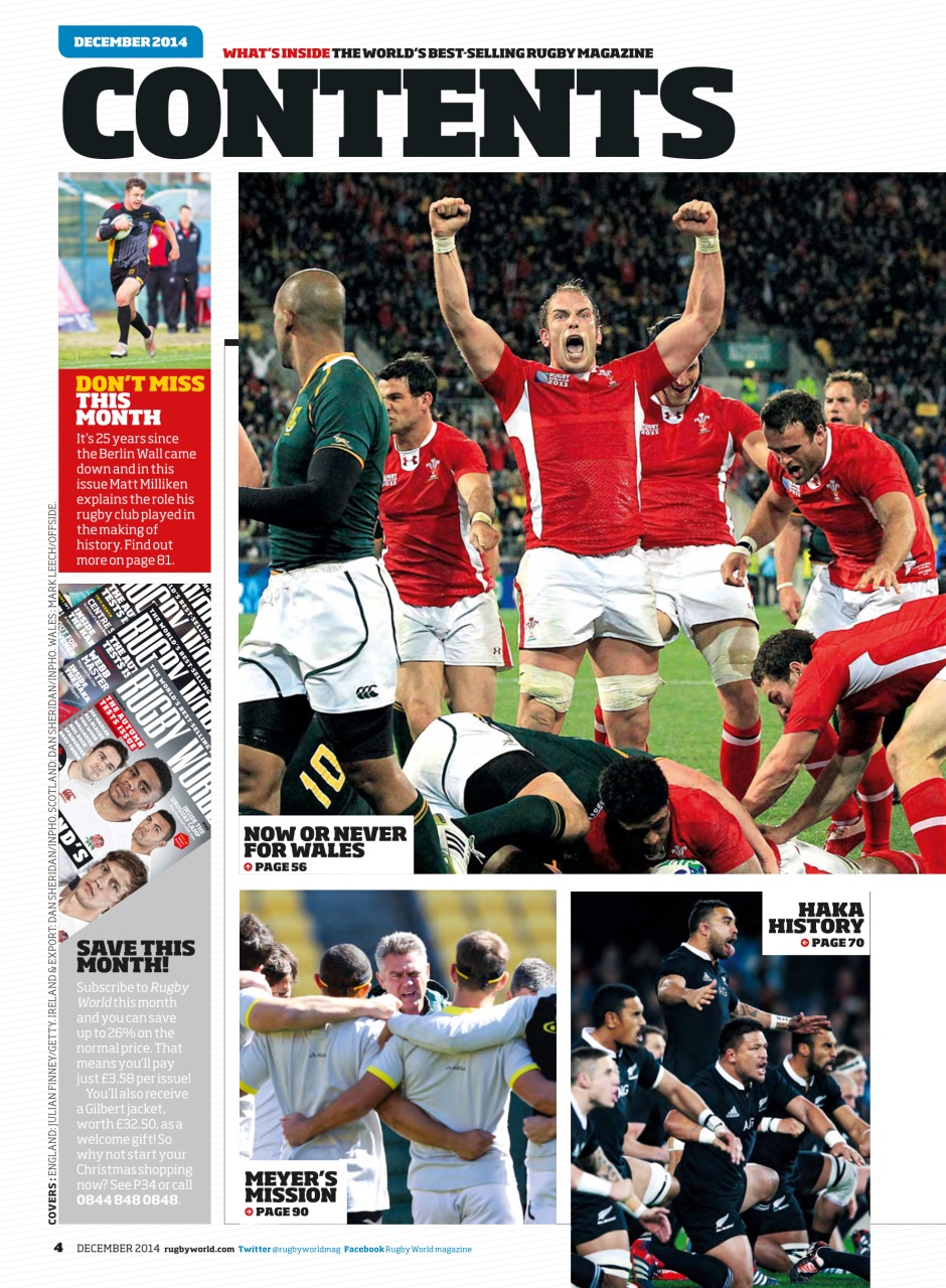 Rugby World Preview Pages