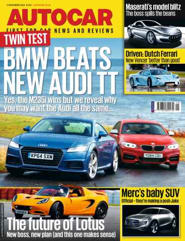 Autocar issue 5th November 2014