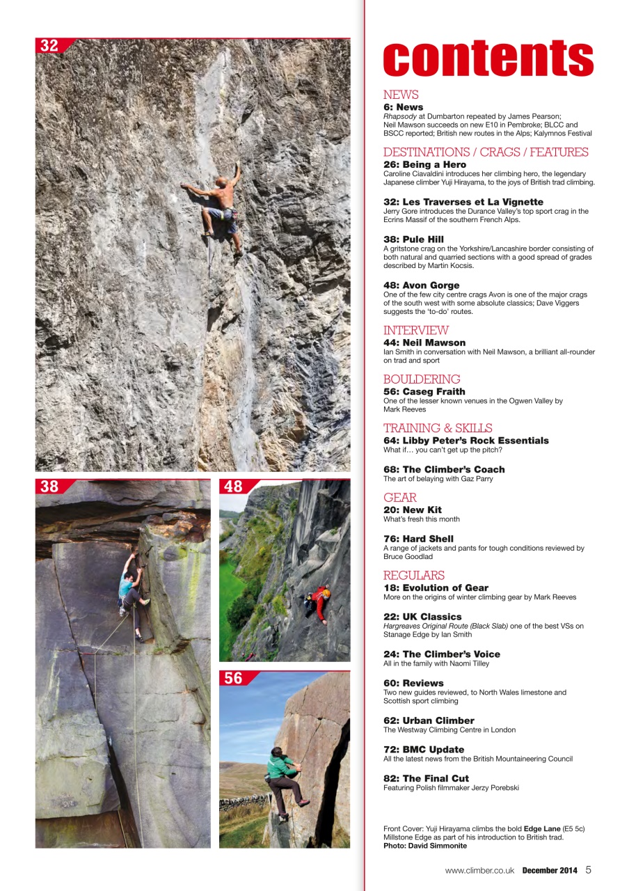 Climber Preview Pages