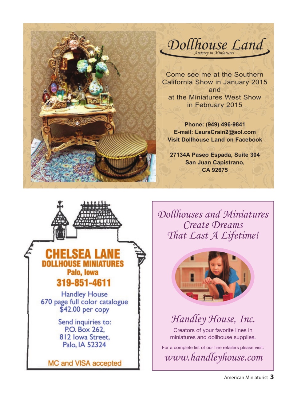 American Miniaturist Preview Pages