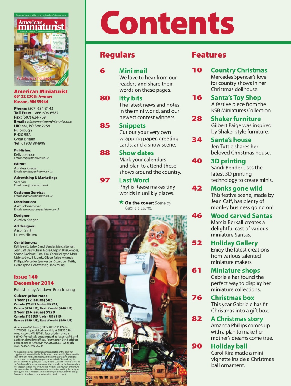 American Miniaturist Preview Pages