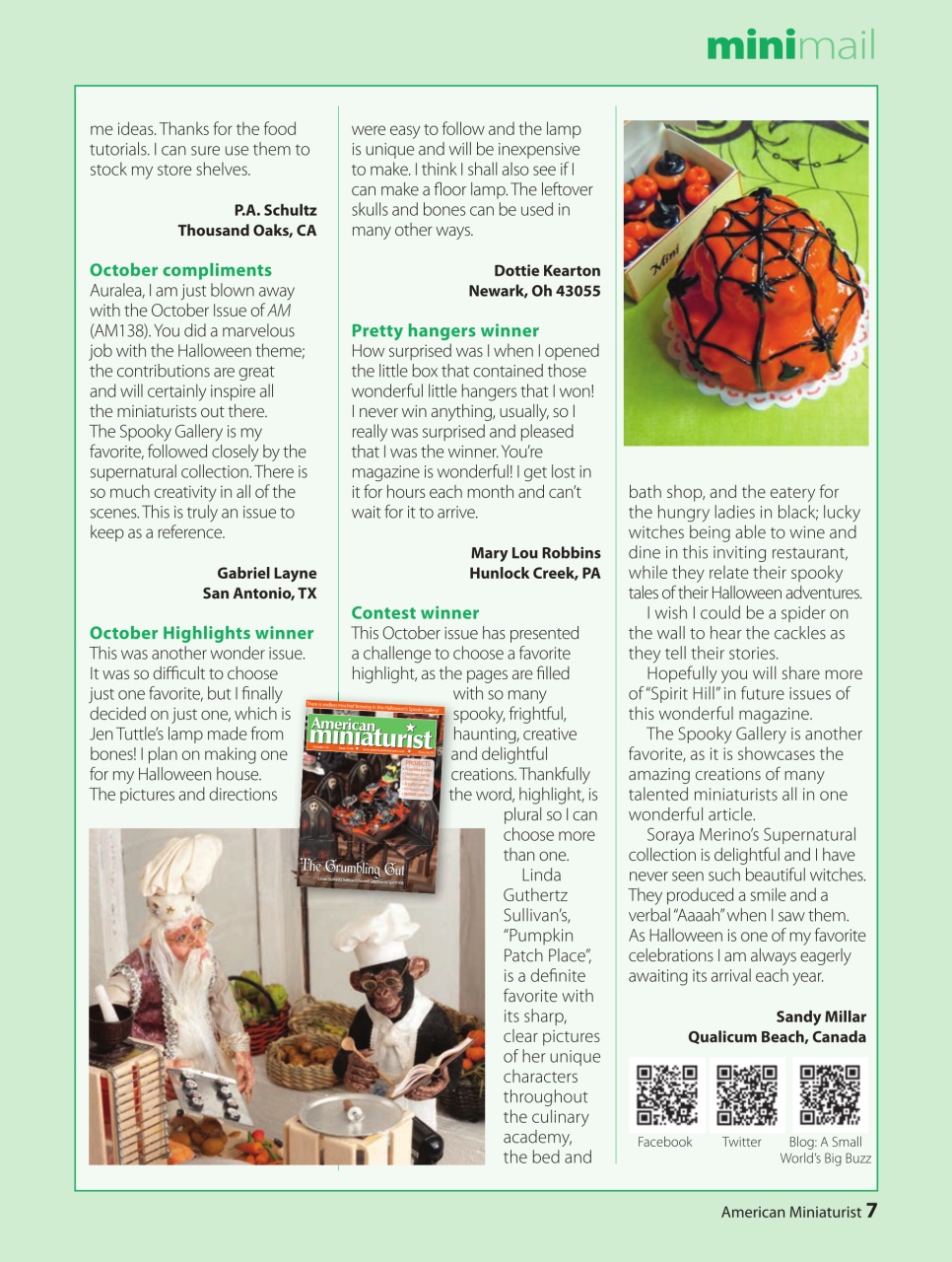 American Miniaturist Preview Pages
