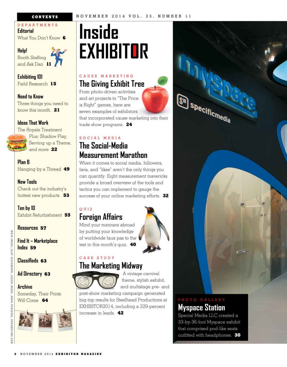 EXHIBITOR Magazine Preview Pages