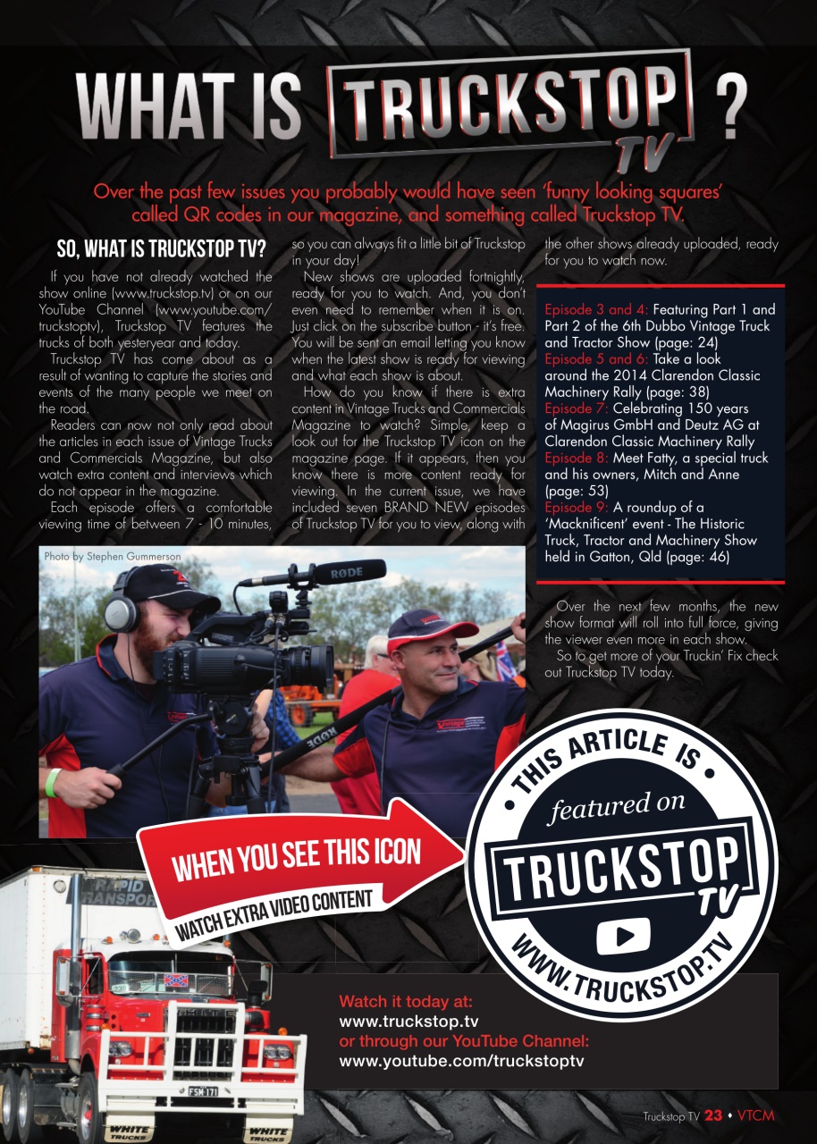 Vintage Trucks & Commercials Preview Pages