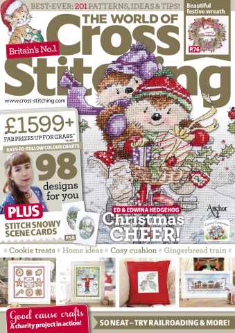 The World of Cross Stitching issue December 2014
