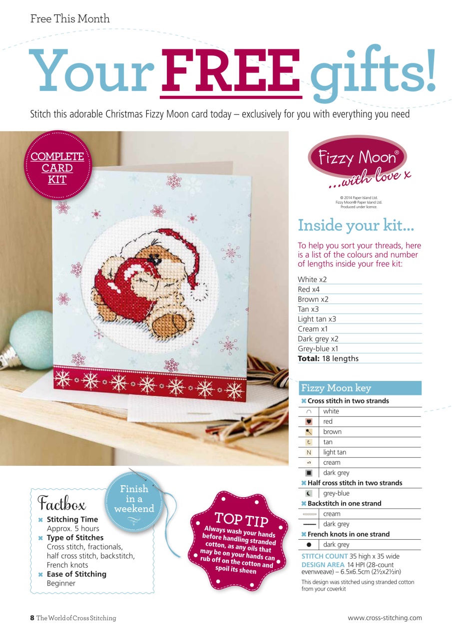 The World of Cross Stitching Preview Pages