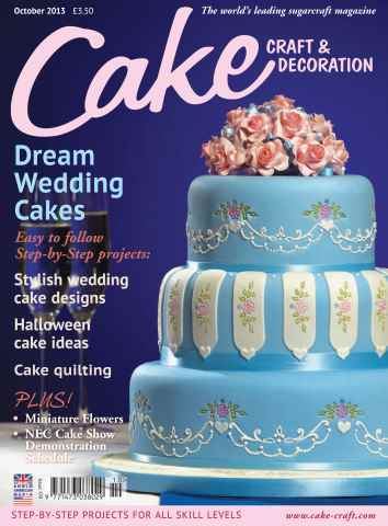 Cake Decoration & Sugarcraft Magazine issue October 2013