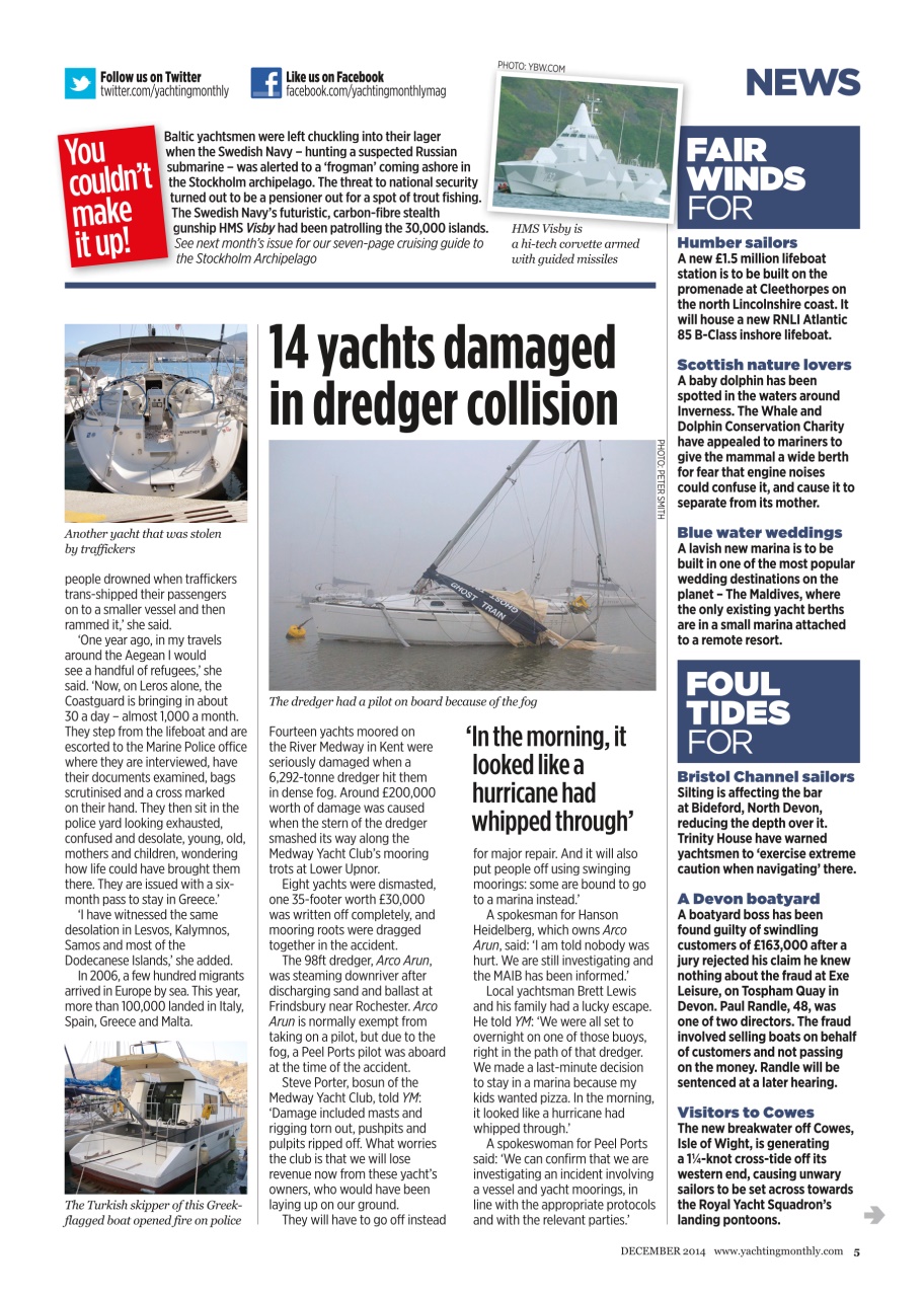 Yachting Monthly Preview Pages