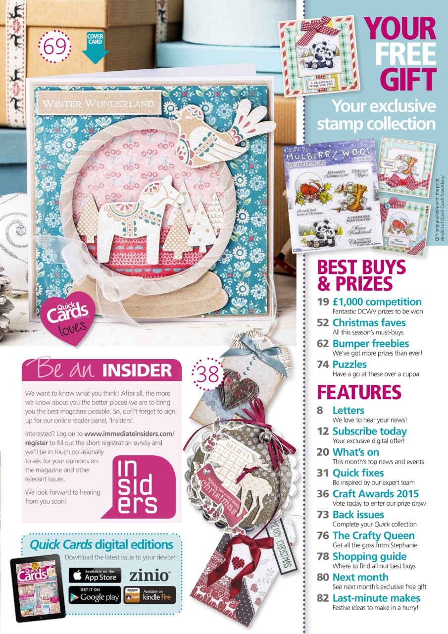 Quick Cards Made Easy Preview Pages