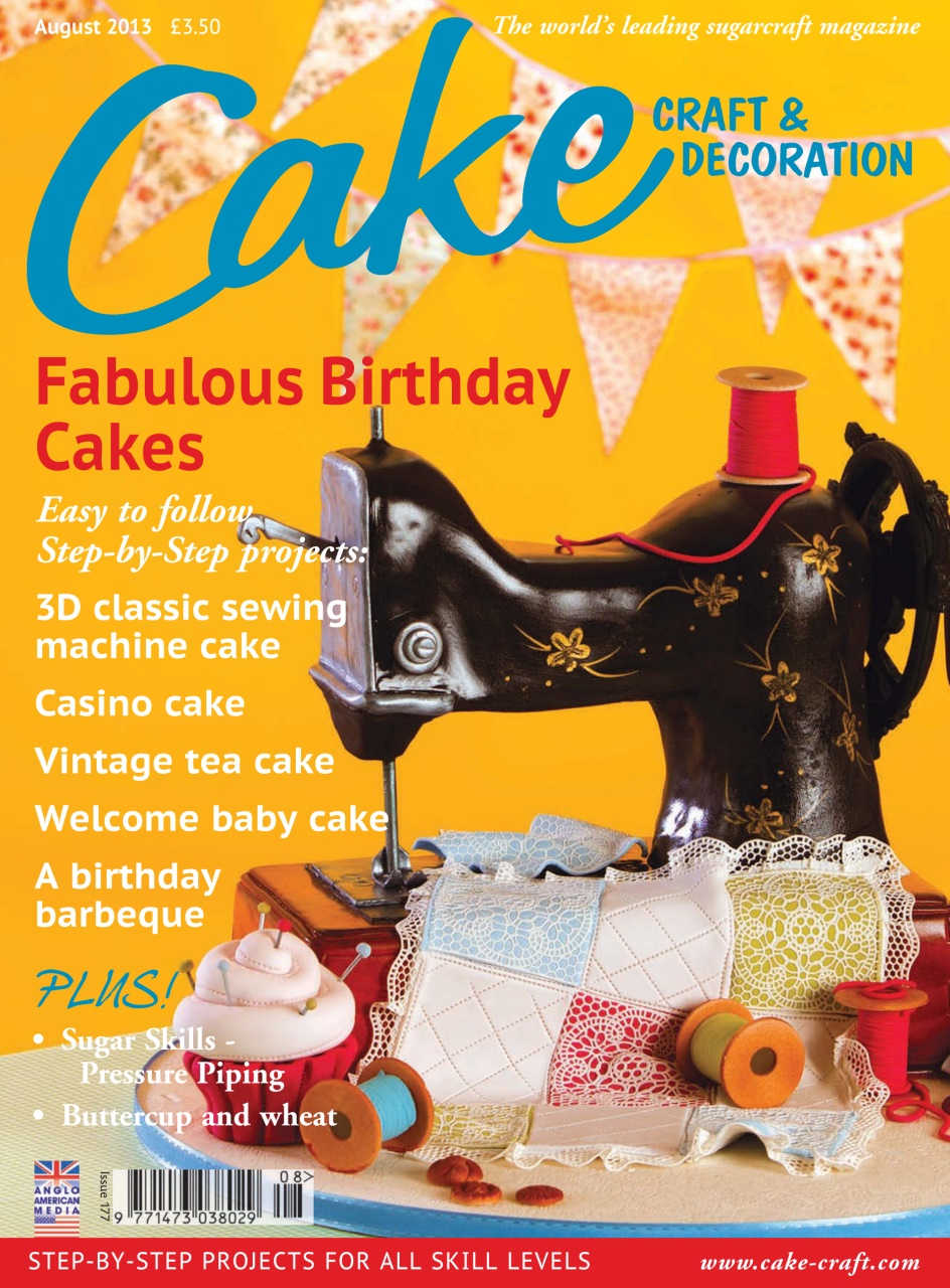 Cake Decoration & Sugarcraft Magazine Preview Pages