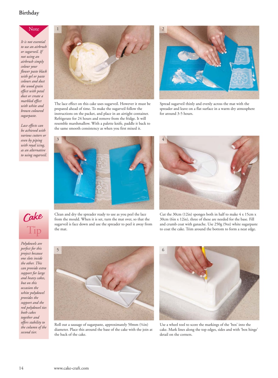 Cake Decoration & Sugarcraft Magazine Preview Pages