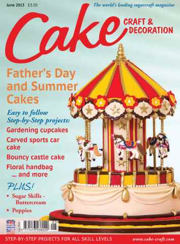 Cake Decoration & Sugarcraft Magazine issue June 2013