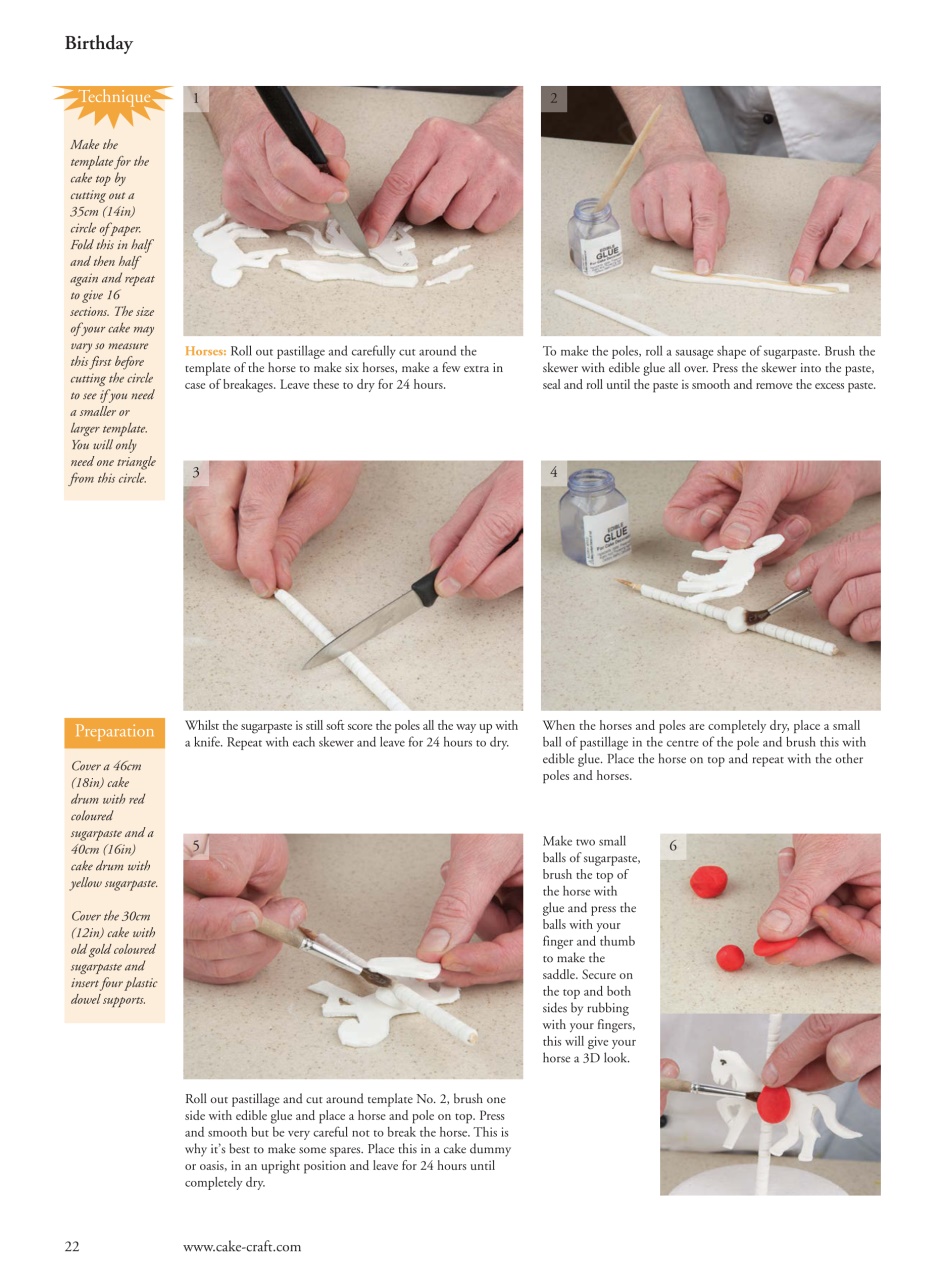 Cake Decoration & Sugarcraft Magazine Preview Pages