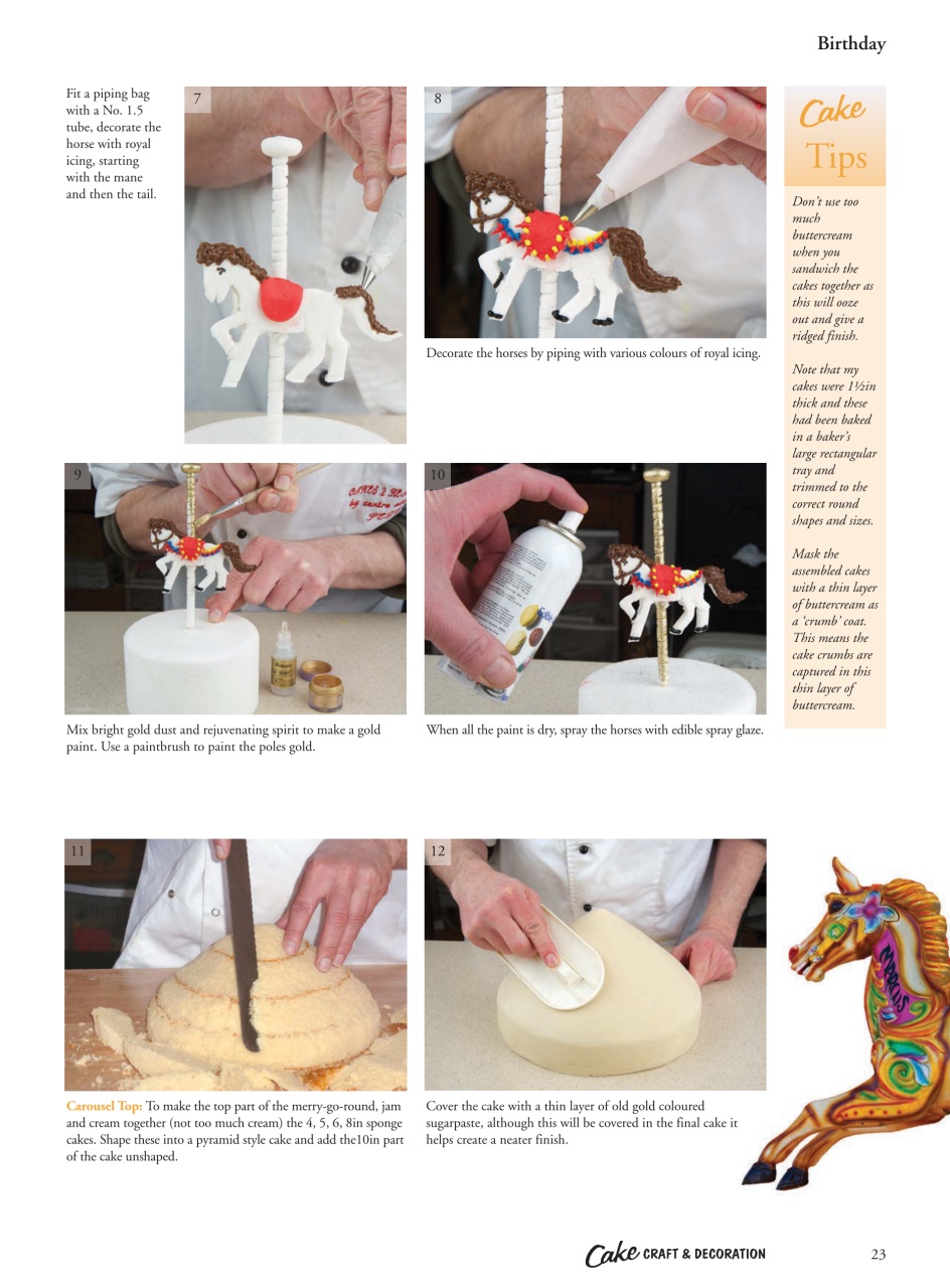 Cake Decoration & Sugarcraft Magazine Preview Pages