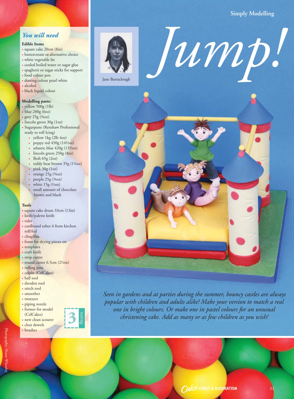 Cake Decoration & Sugarcraft Magazine Preview Pages
