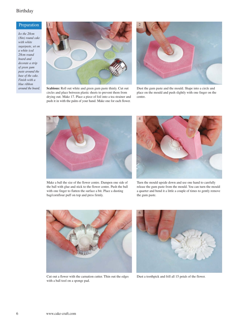 Cake Decoration & Sugarcraft Magazine Preview Pages