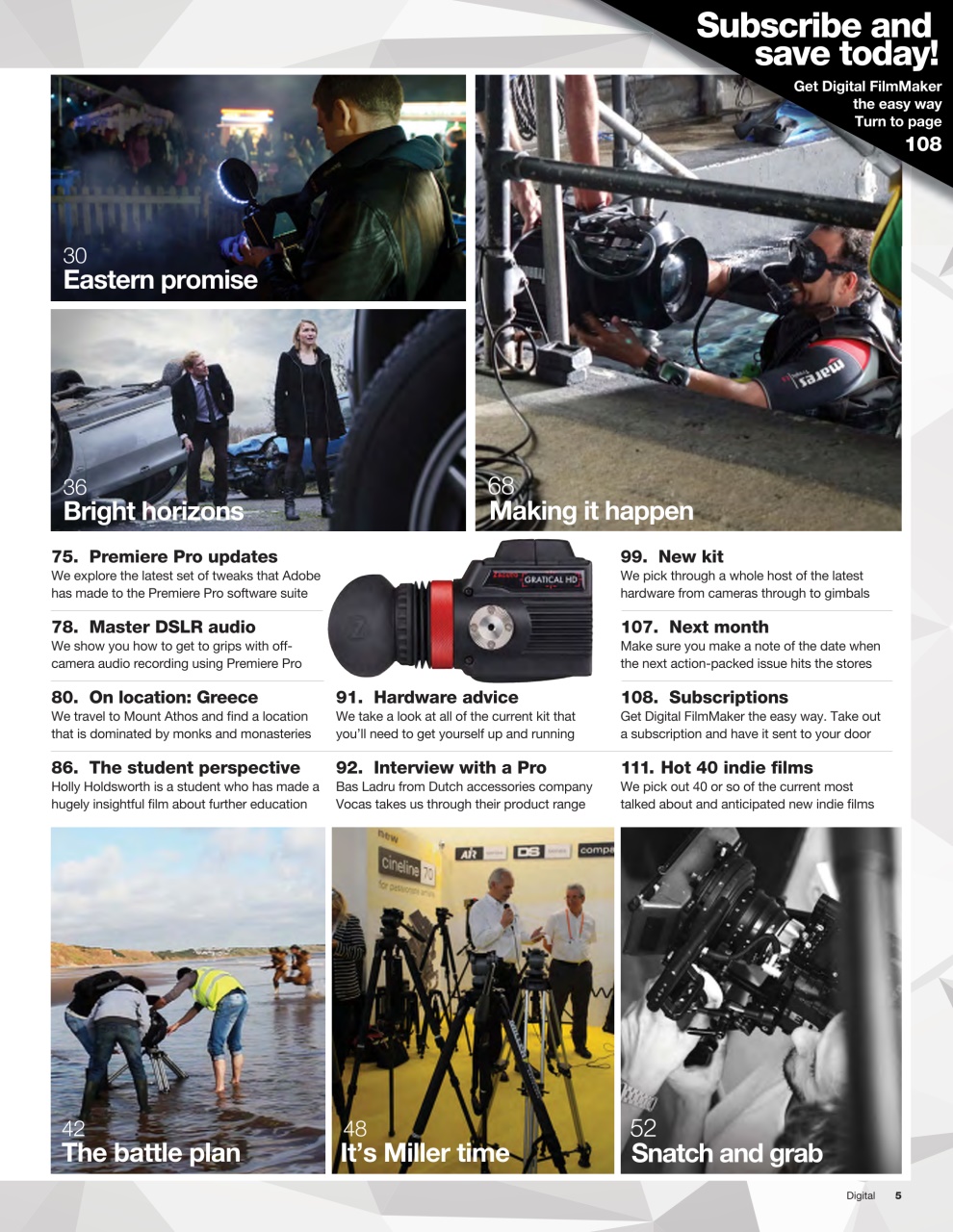 Digital FilmMaker Preview Pages