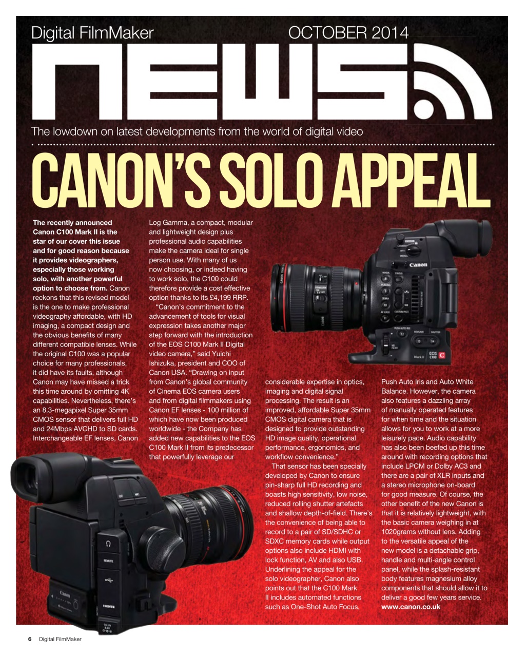 Digital FilmMaker Preview Pages