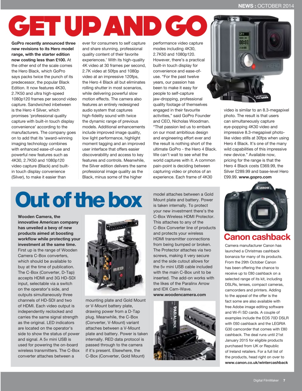 Digital FilmMaker Preview Pages