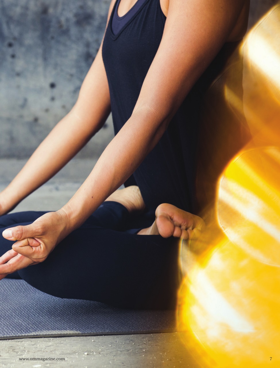 OM Yoga Magazine Preview Pages