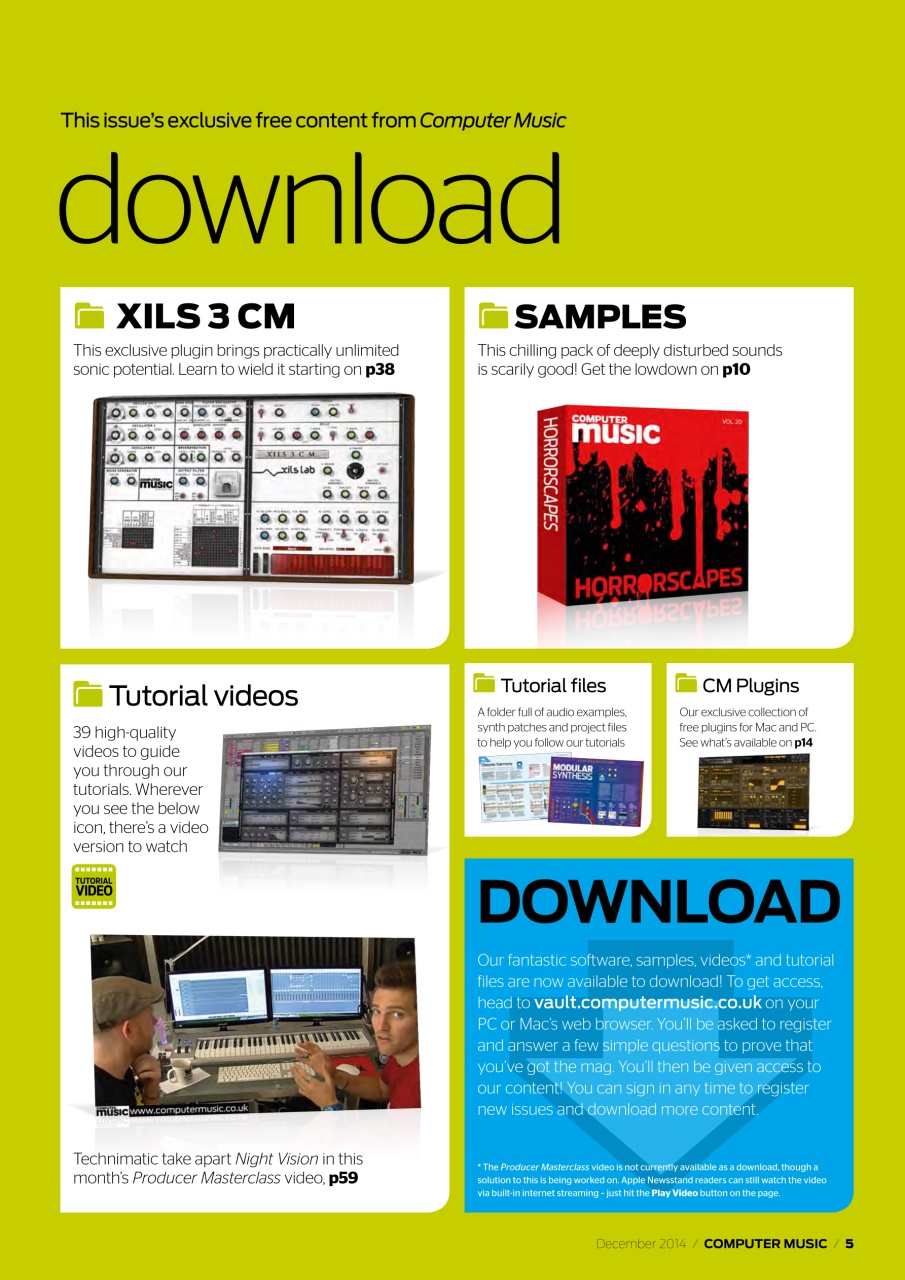 Computer Music Preview Pages