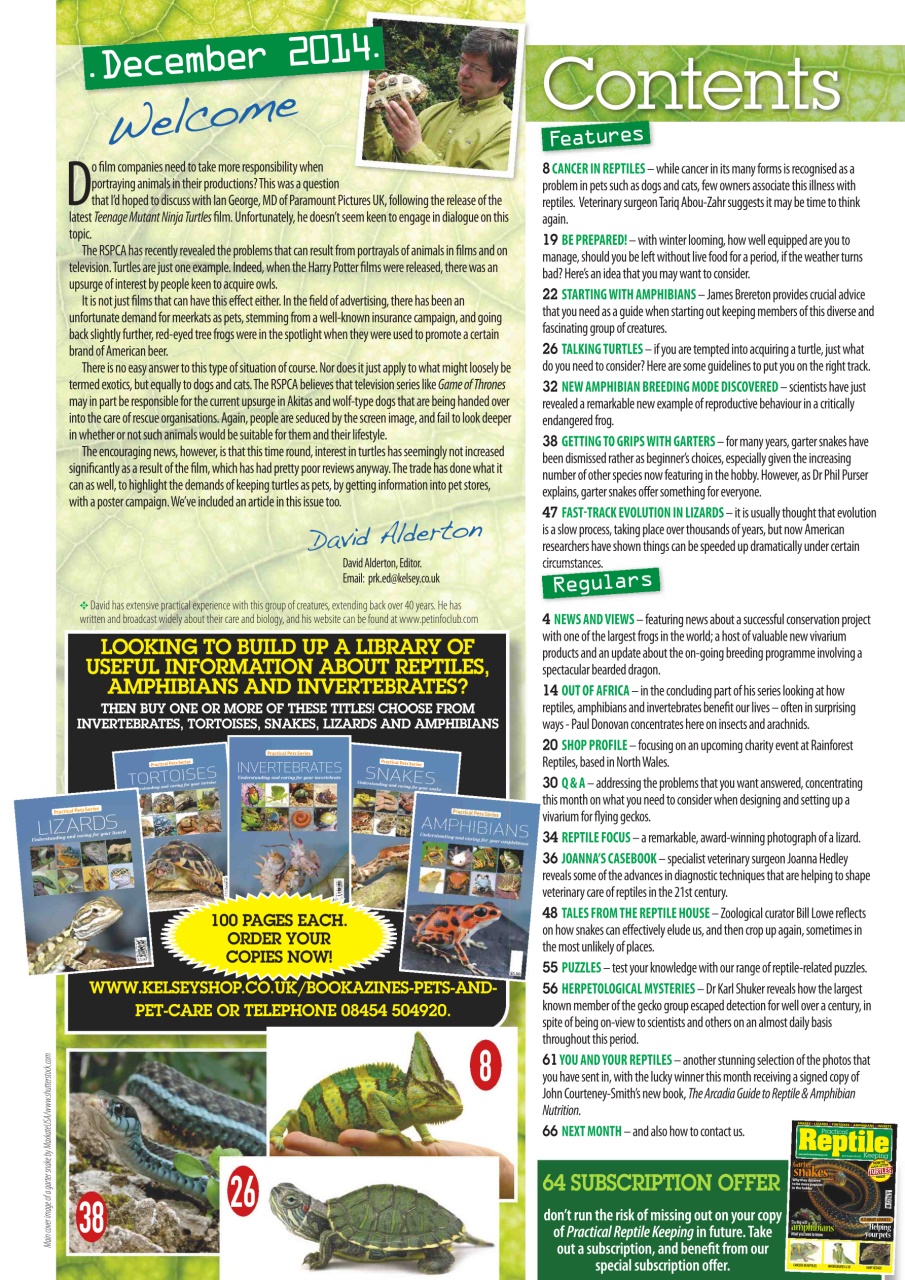 Practical Reptile Keeping Preview Pages